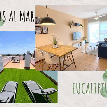 Ferienwohnung Vistas Al Mar Playa Eucaliptus, Con Solarium Privado L'Eucaliptus Exterior foto