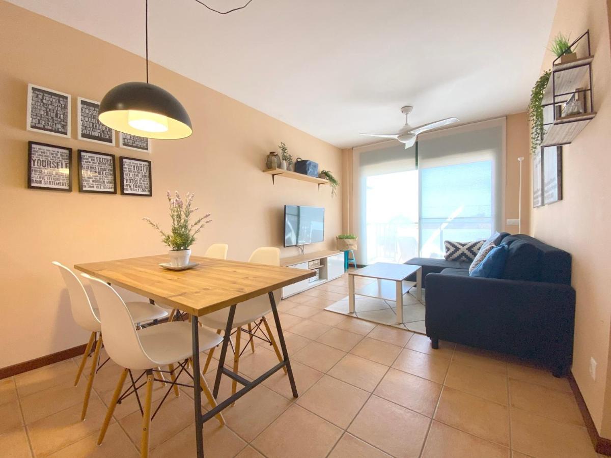 Ferienwohnung Vistas Al Mar Playa Eucaliptus, Con Solarium Privado L'Eucaliptus Exterior foto