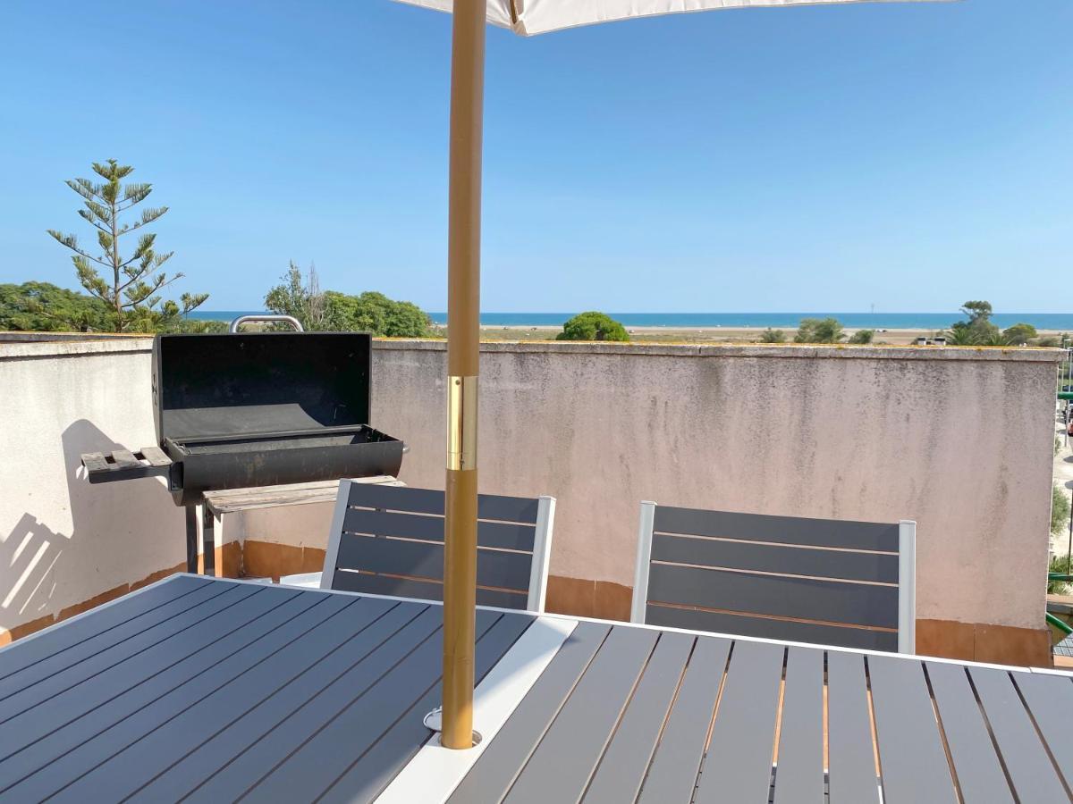 Ferienwohnung Vistas Al Mar Playa Eucaliptus, Con Solarium Privado L'Eucaliptus Exterior foto
