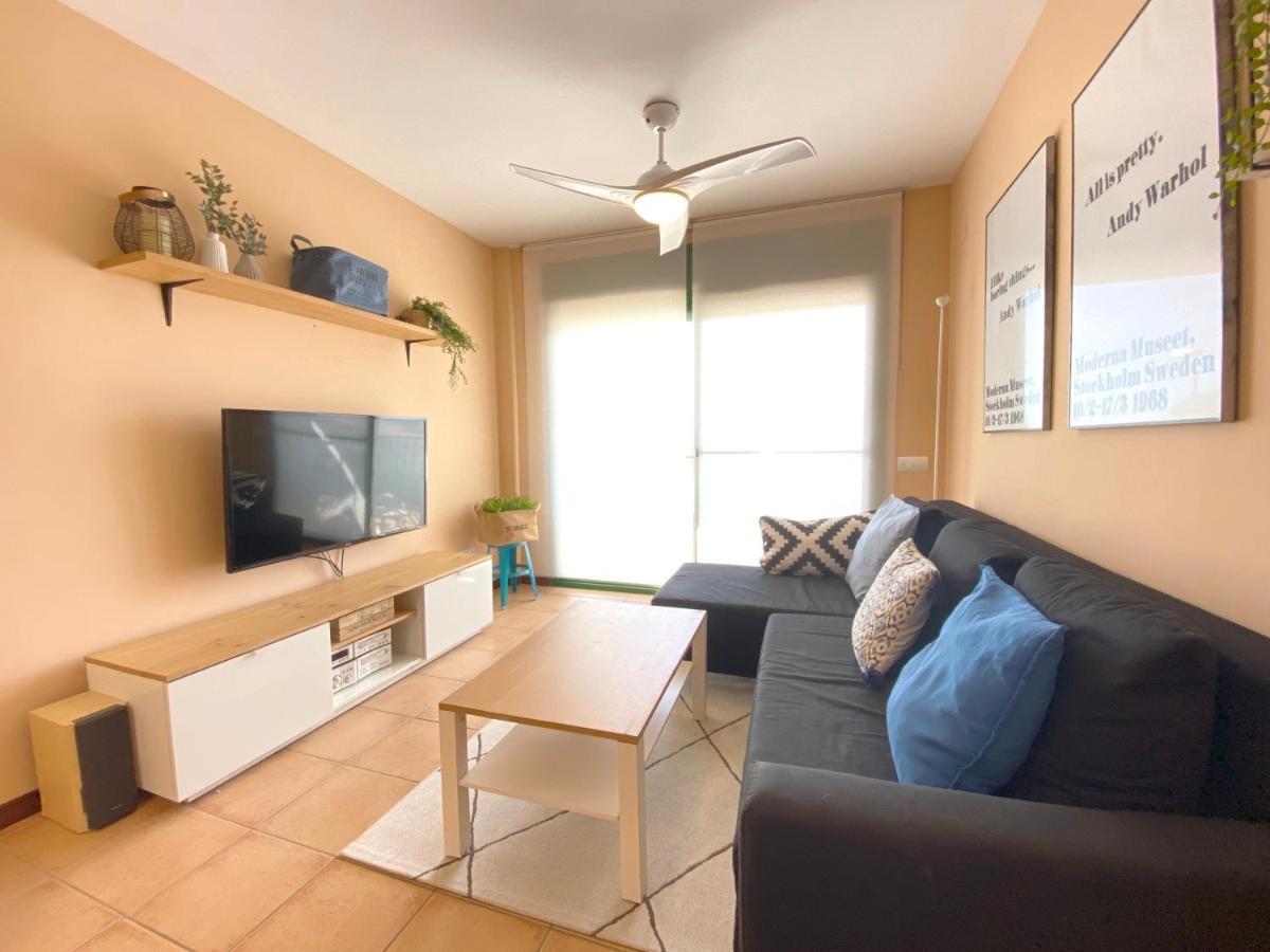 Ferienwohnung Vistas Al Mar Playa Eucaliptus, Con Solarium Privado L'Eucaliptus Exterior foto